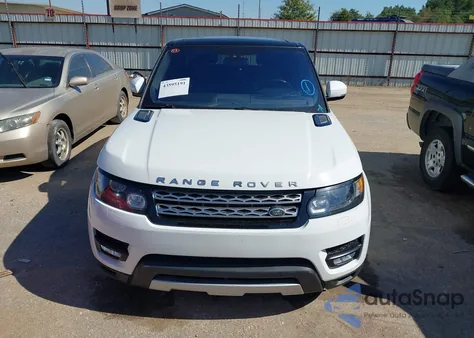 2016 Land Rover Range Rover Sport 3.0L V6 Turbocharged Diesel Hse Td6 из США, поврежденный, VIN SALWR2KF6GA567405